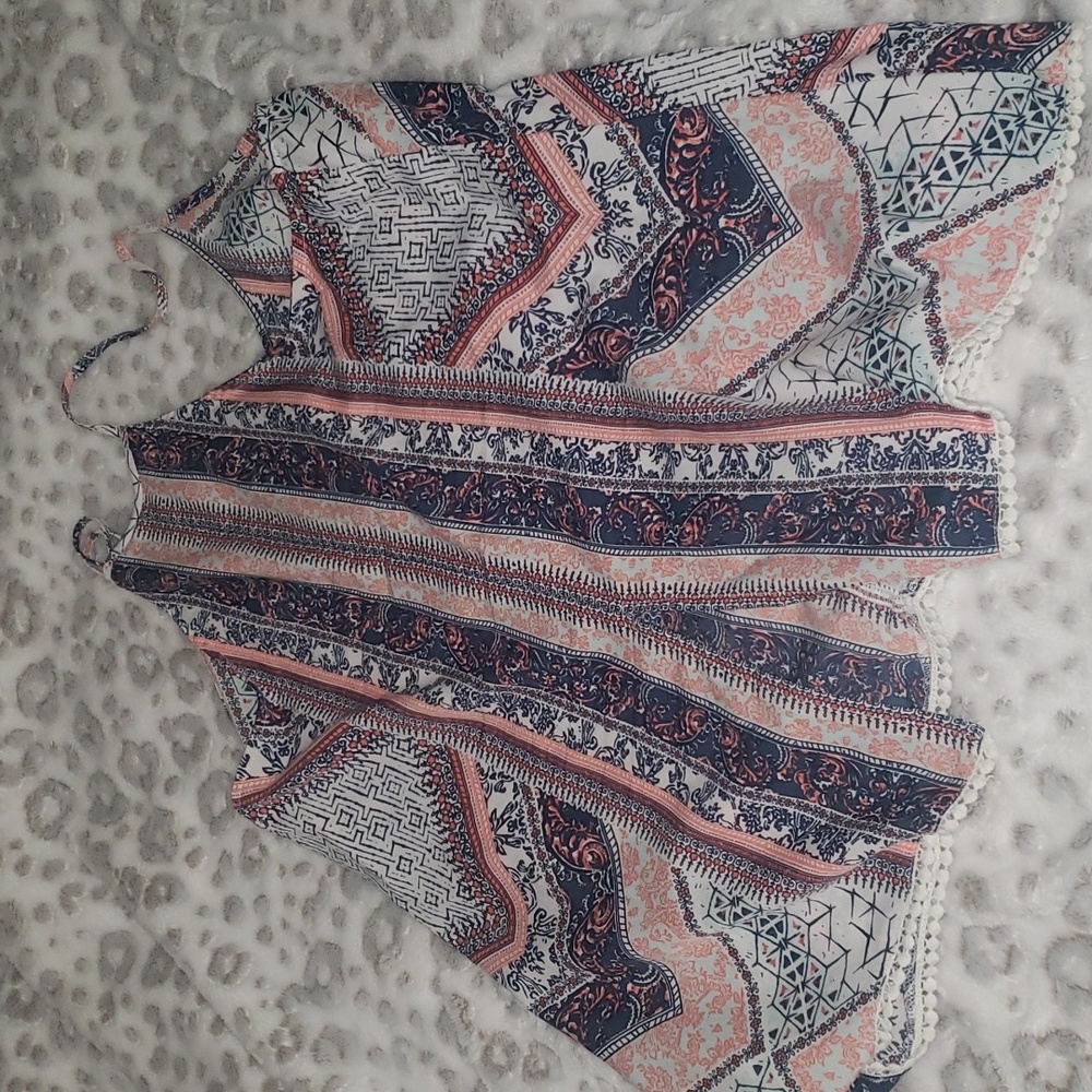 Multi Color Striped Pattern tank top - Picture 5 of 11